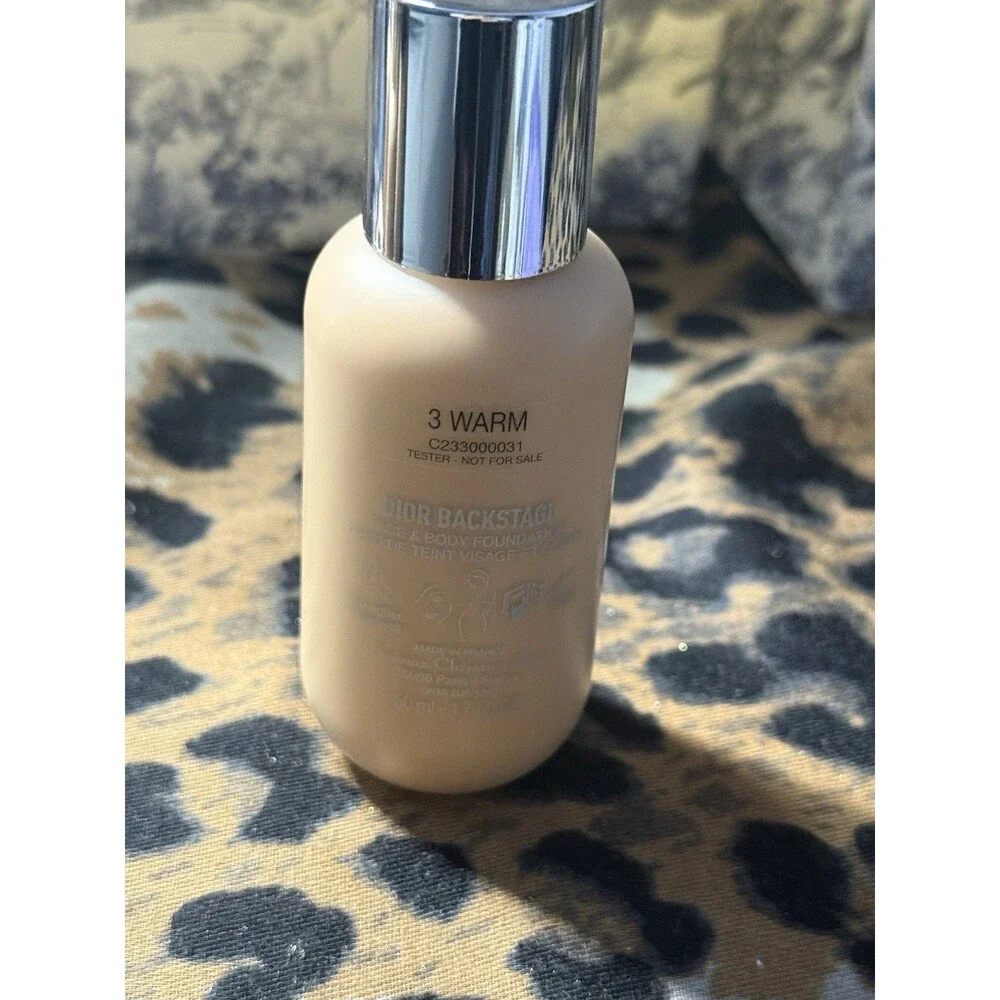 CHRISTIAN DIOR  ~ DIOR BACKSTAGE FACE & BODY FOUNDATION ~ #3W /NWOB